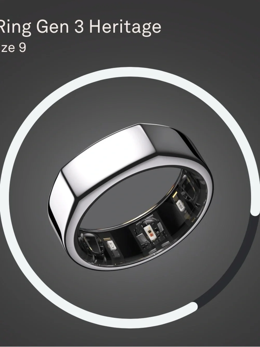 Oura Ring Gen 3 Size 9